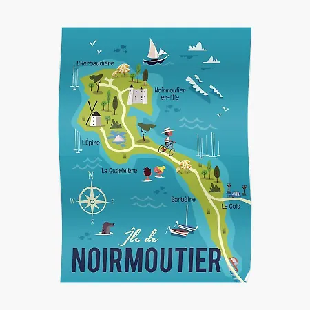 Holiday home Maison Bord De A Noirmoutier *