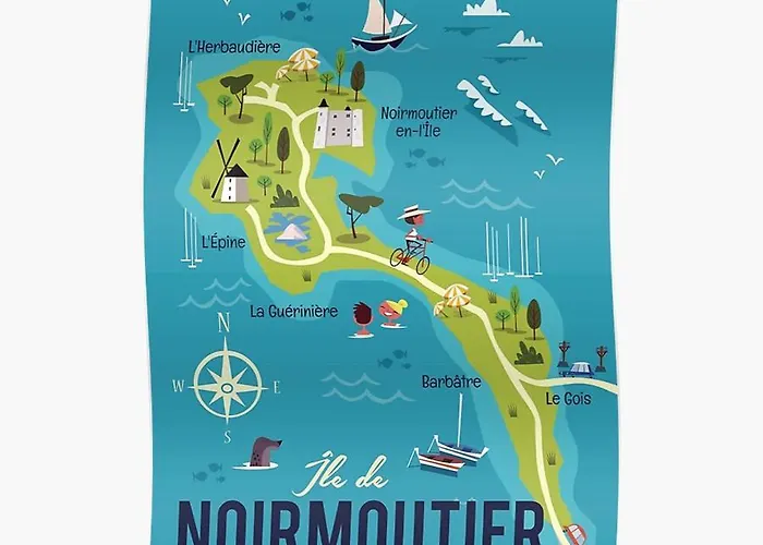 펜션 Maison Bord De A Noirmoutier *